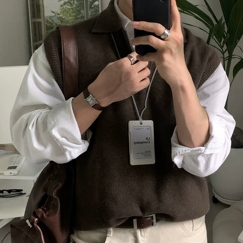 Casual Knit Vest
