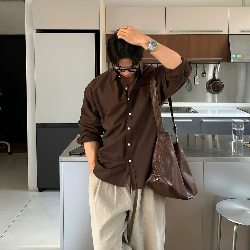 Linen Long Sleeve Shirt