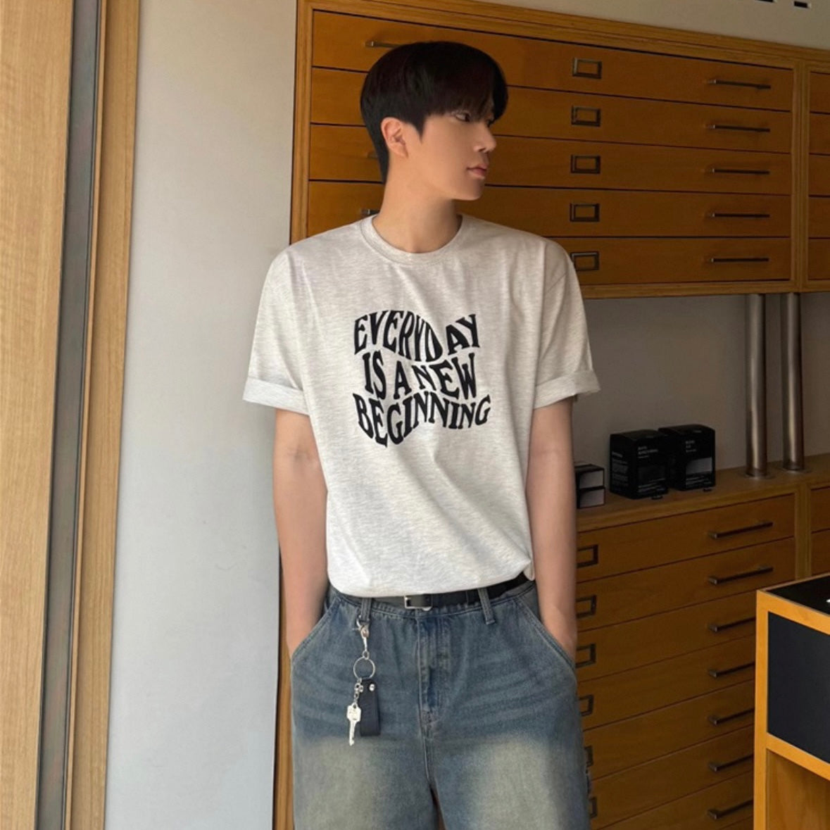 Lettered Summer Tee