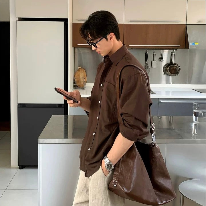 Linen Long Sleeve Shirt