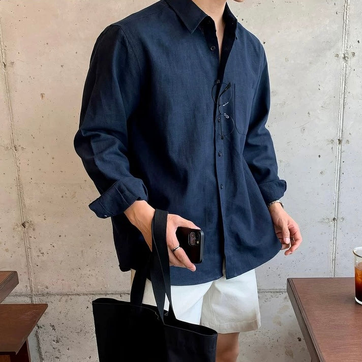 Summer Linen Casual Shirt