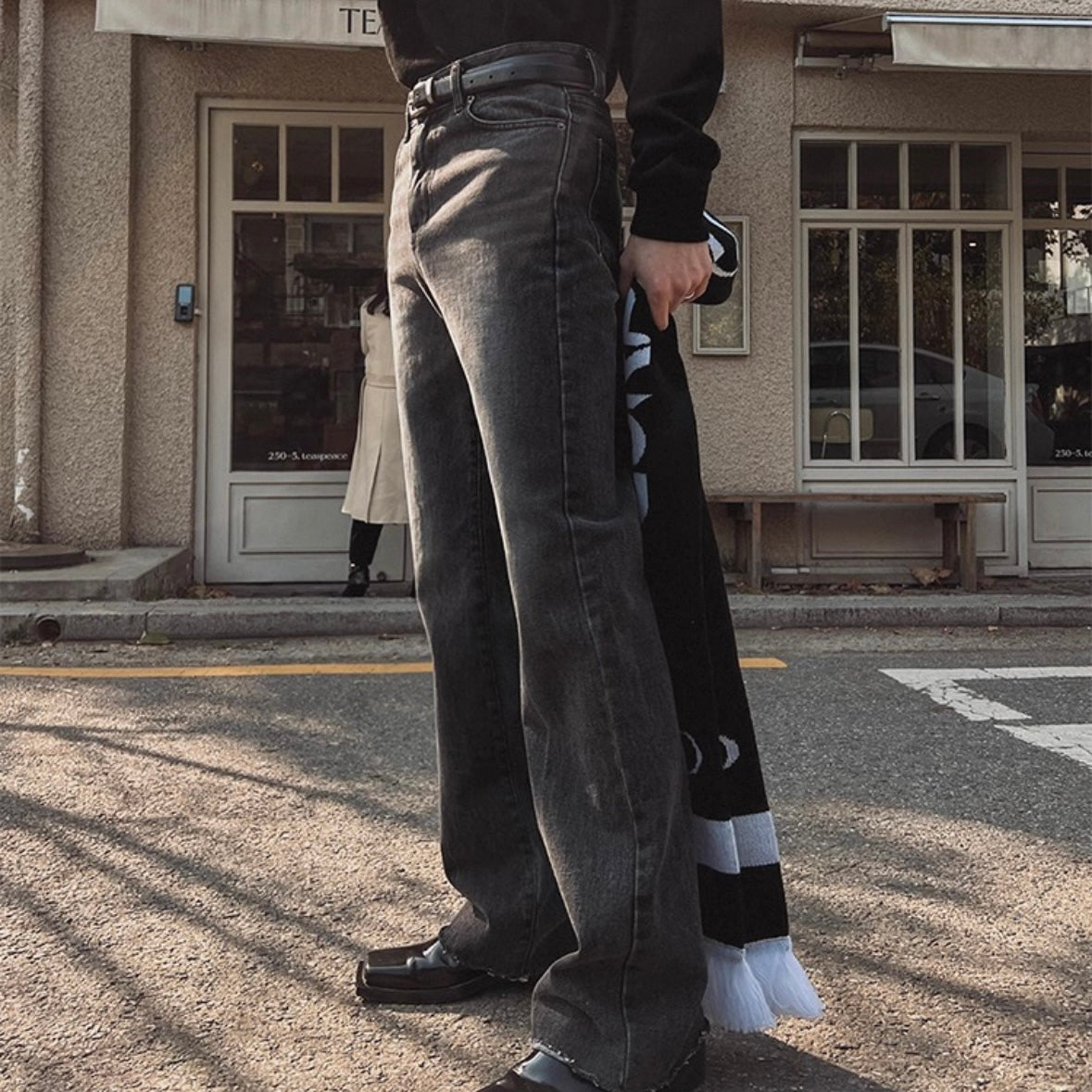 Korean Trend Drag Jeans
