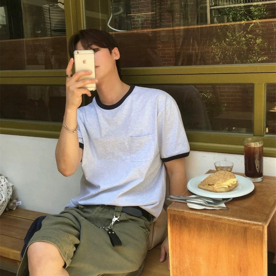 【数量限定】Casual Color Block Tee