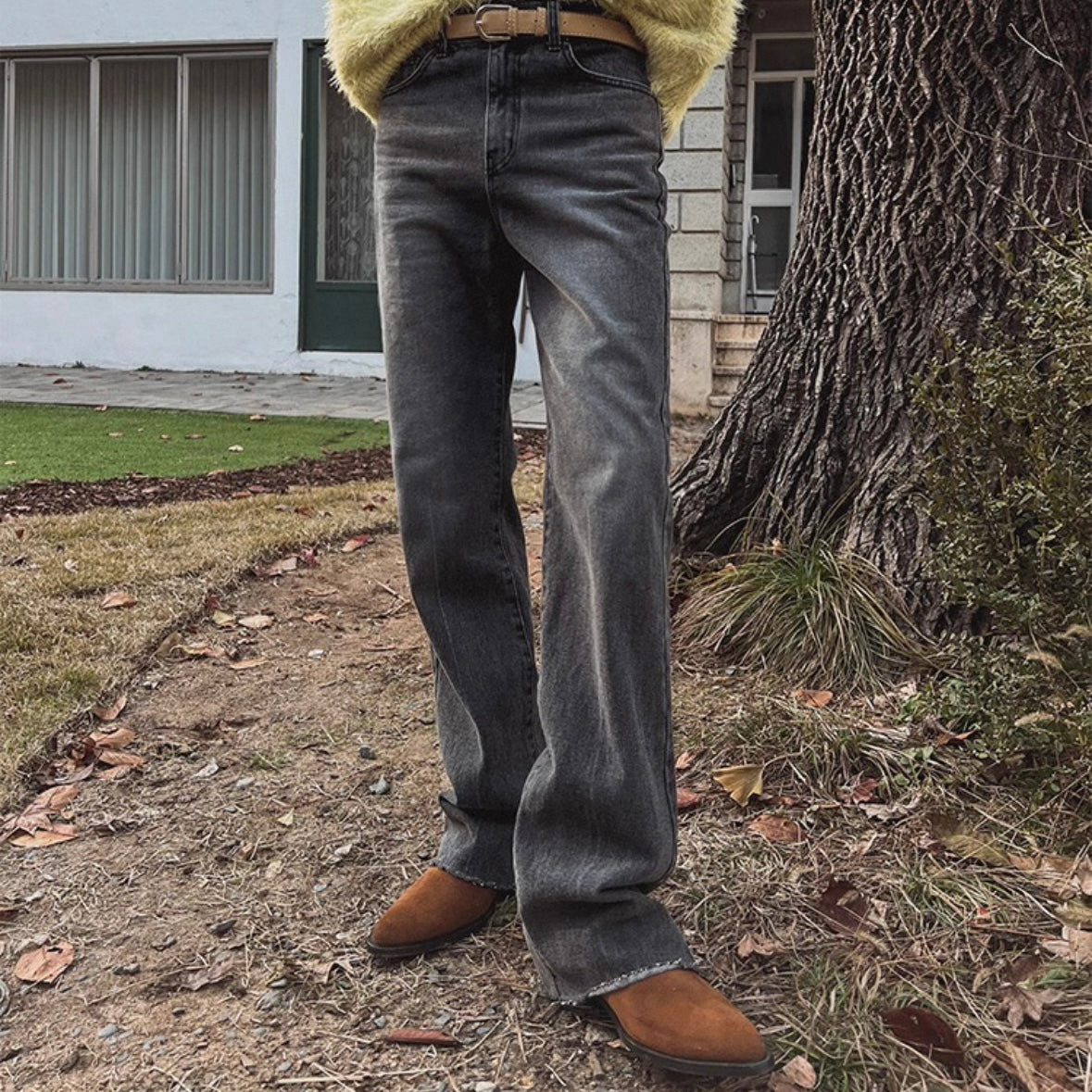 Korean Trend Drag Jeans