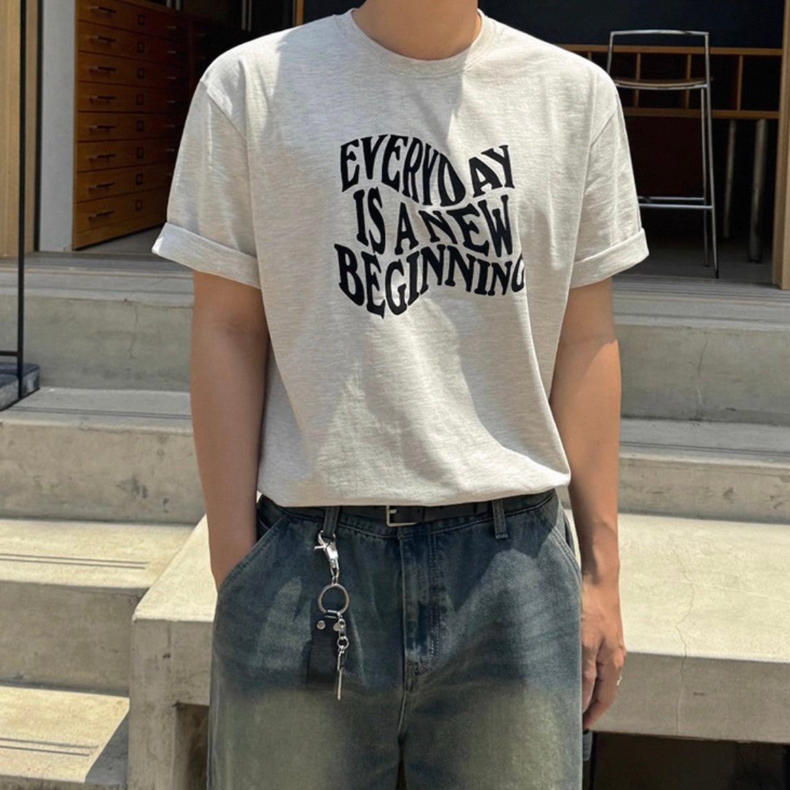 Lettered Summer Tee