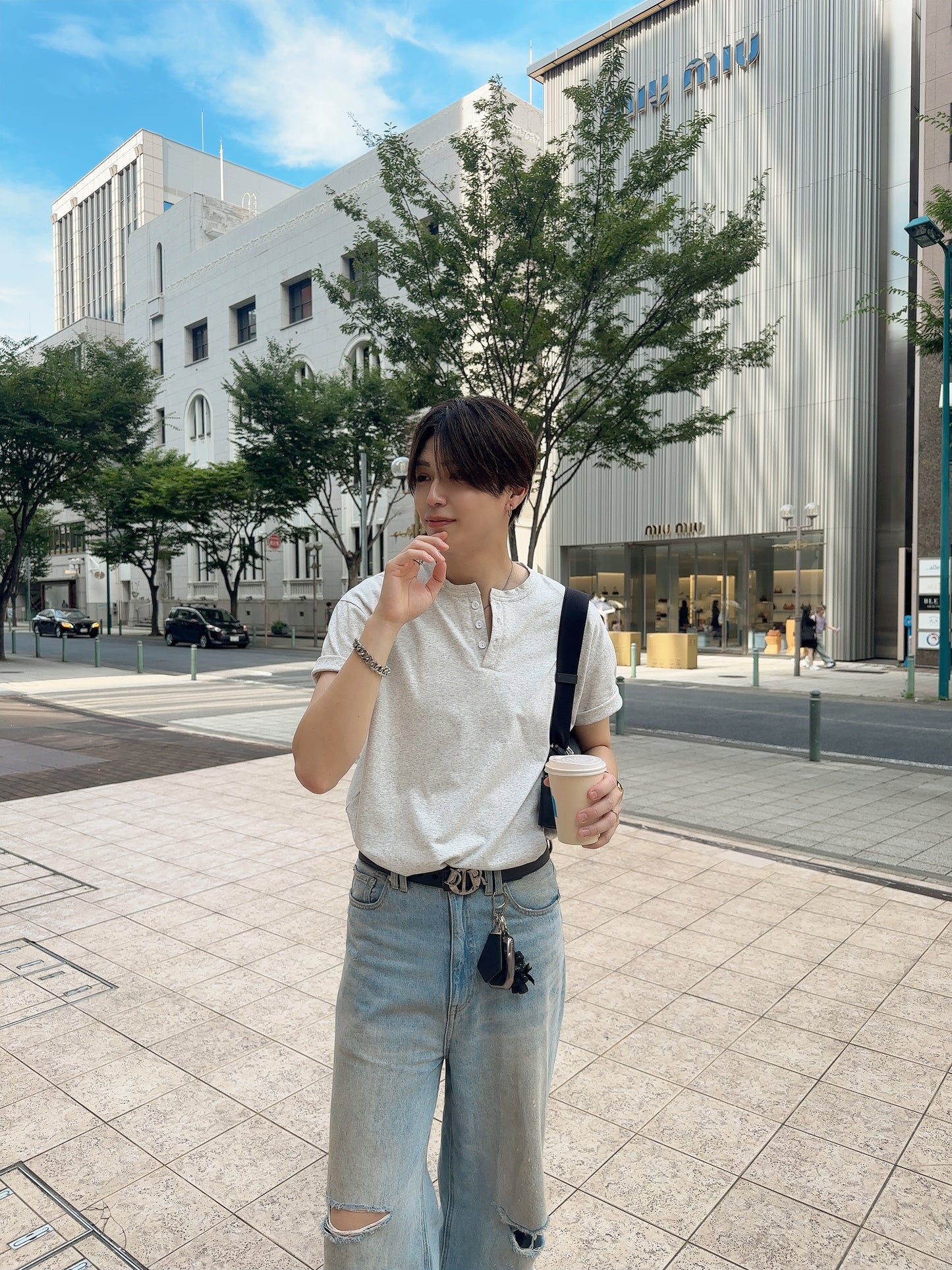 Summer Basic Round Neck Tee
