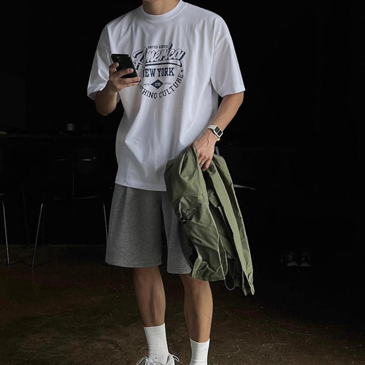 Korean Casual Cotton Shorts