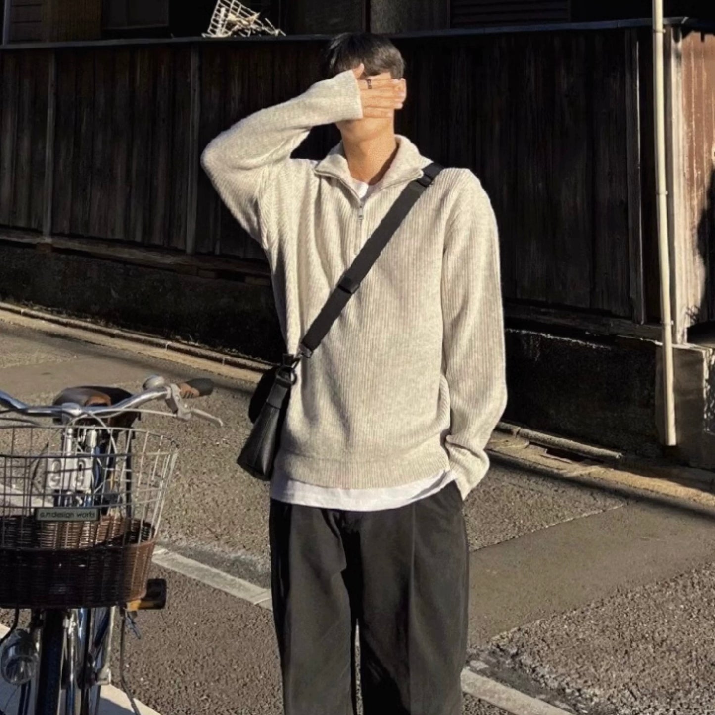 Korean Loose Simple Knit Sweater