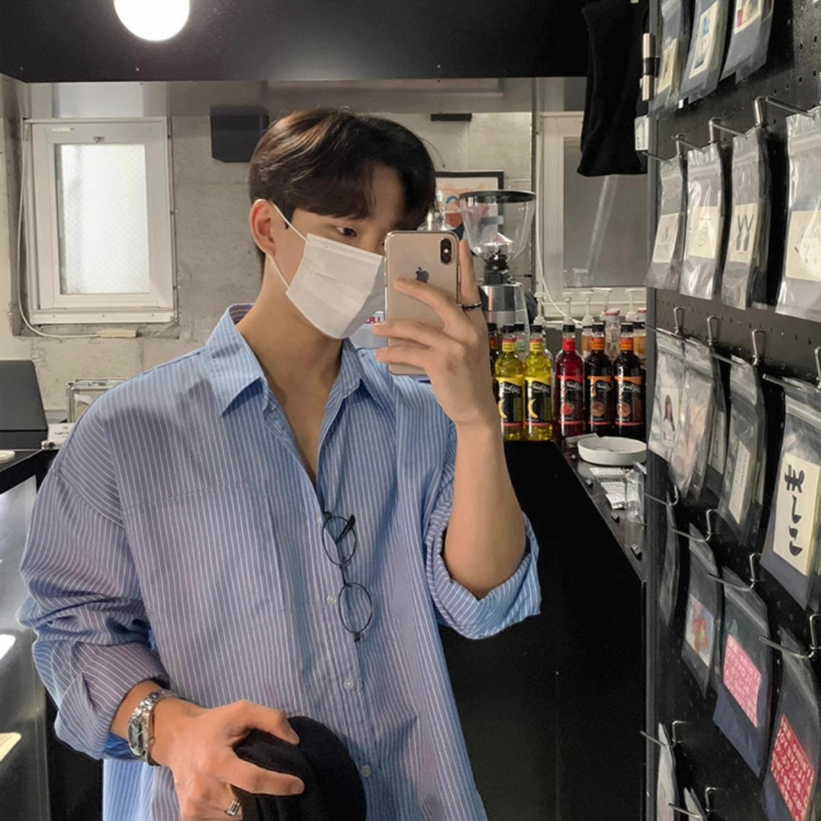 Korean Trend Striped Shirts