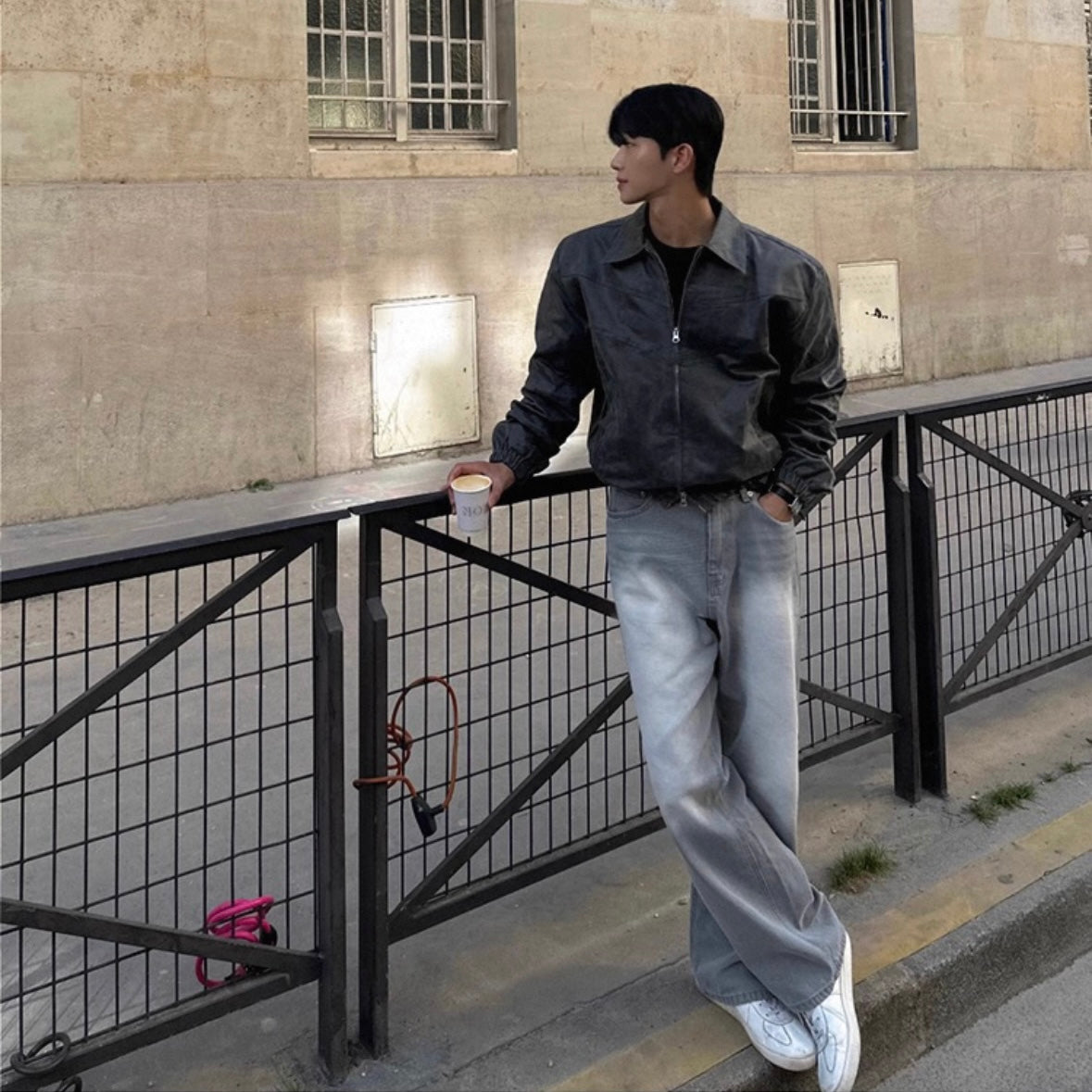 Korean Trend Gangster Jeans