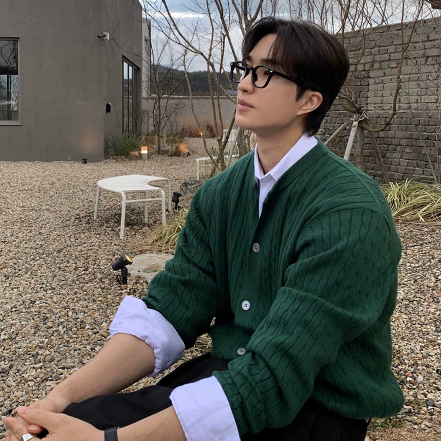 Niche Design Men's Knit Cardigan