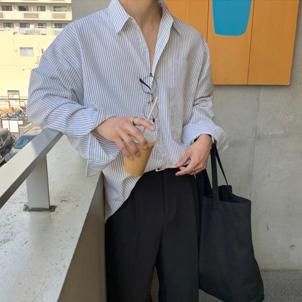 Korean Trend Striped Shirts