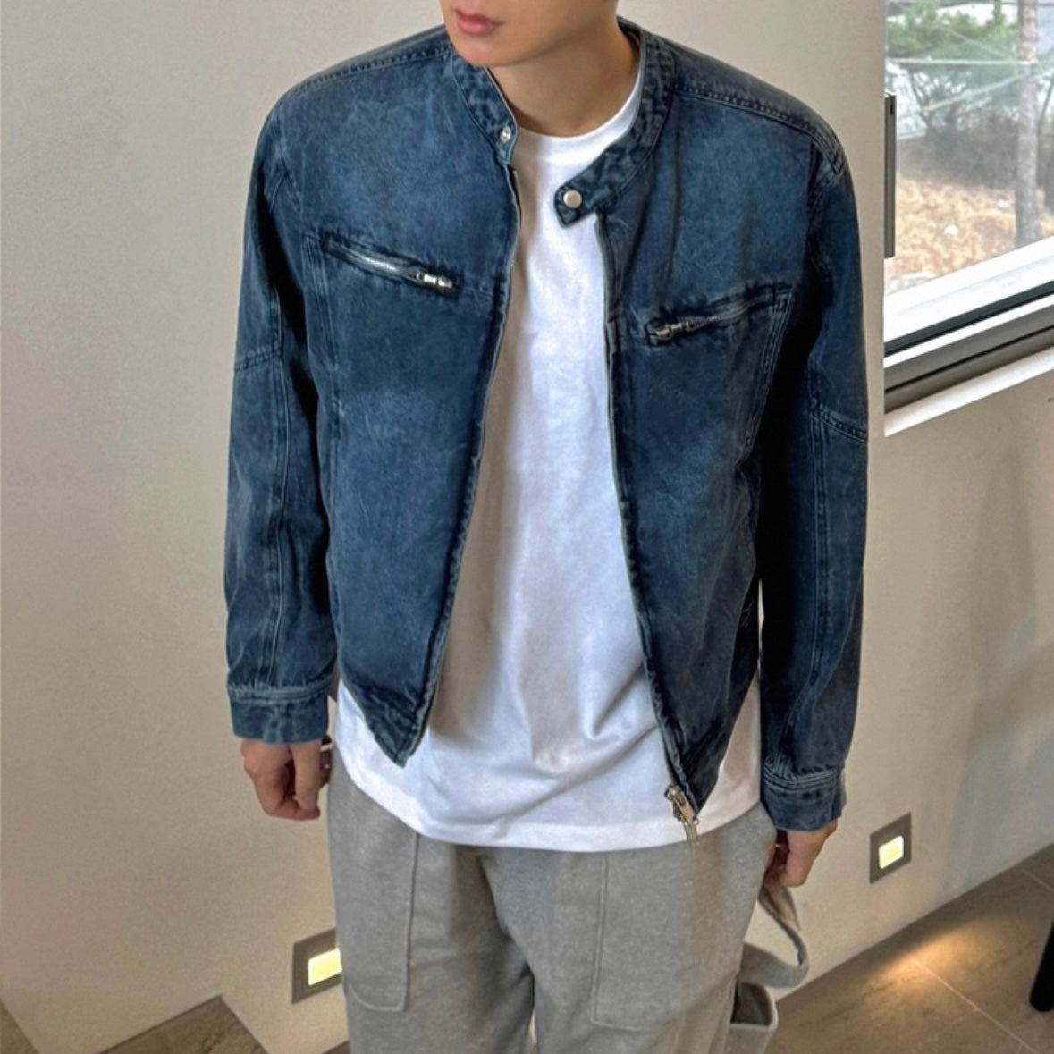Korean Vintage Denim Jacket