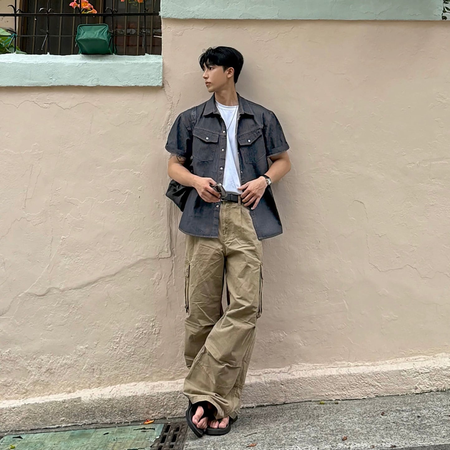 Korean Stylish Denim Shirt