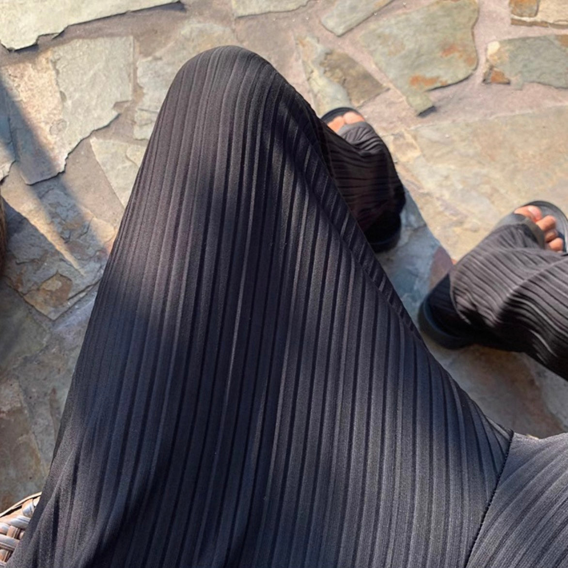 Korean Style Wide-Leg Pants