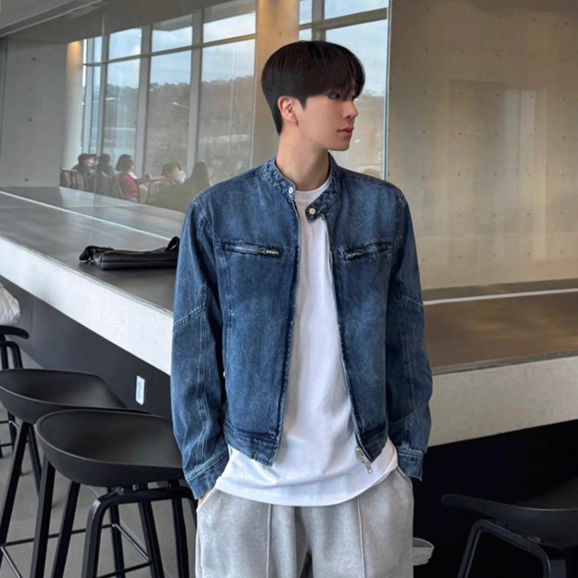 Korean Vintage Denim Jacket