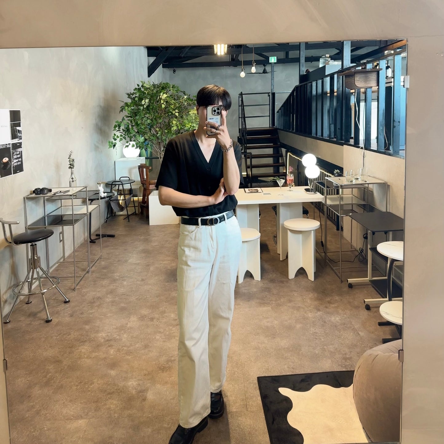 Korean Men's Loose Summer Cardigan