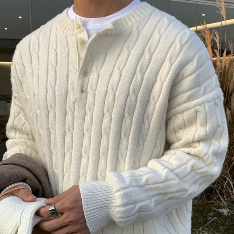 Classic Twisted Knit Sweater