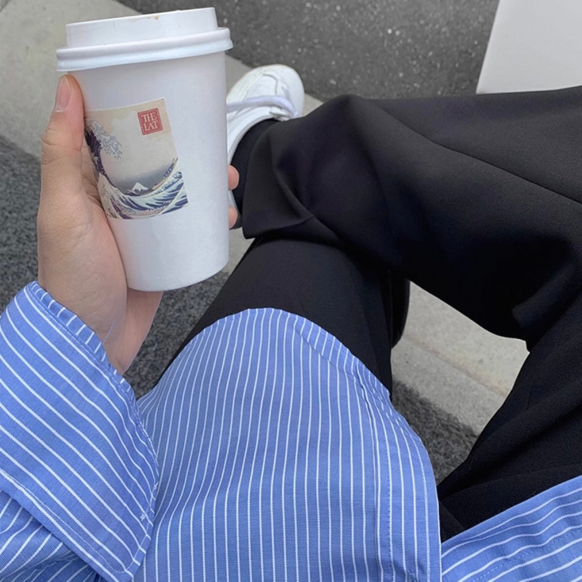 Korean Trend Striped Shirts