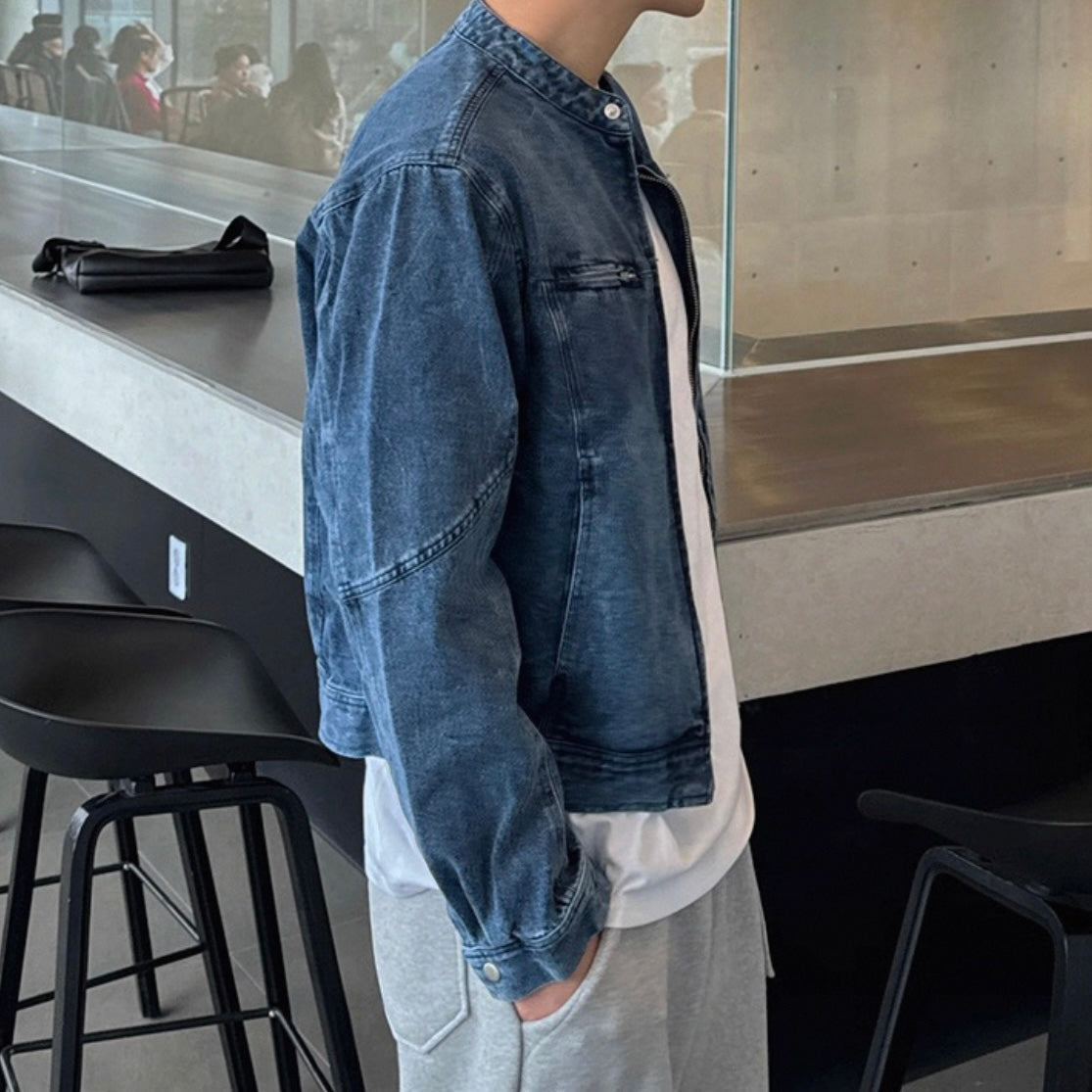 Korean Vintage Denim Jacket