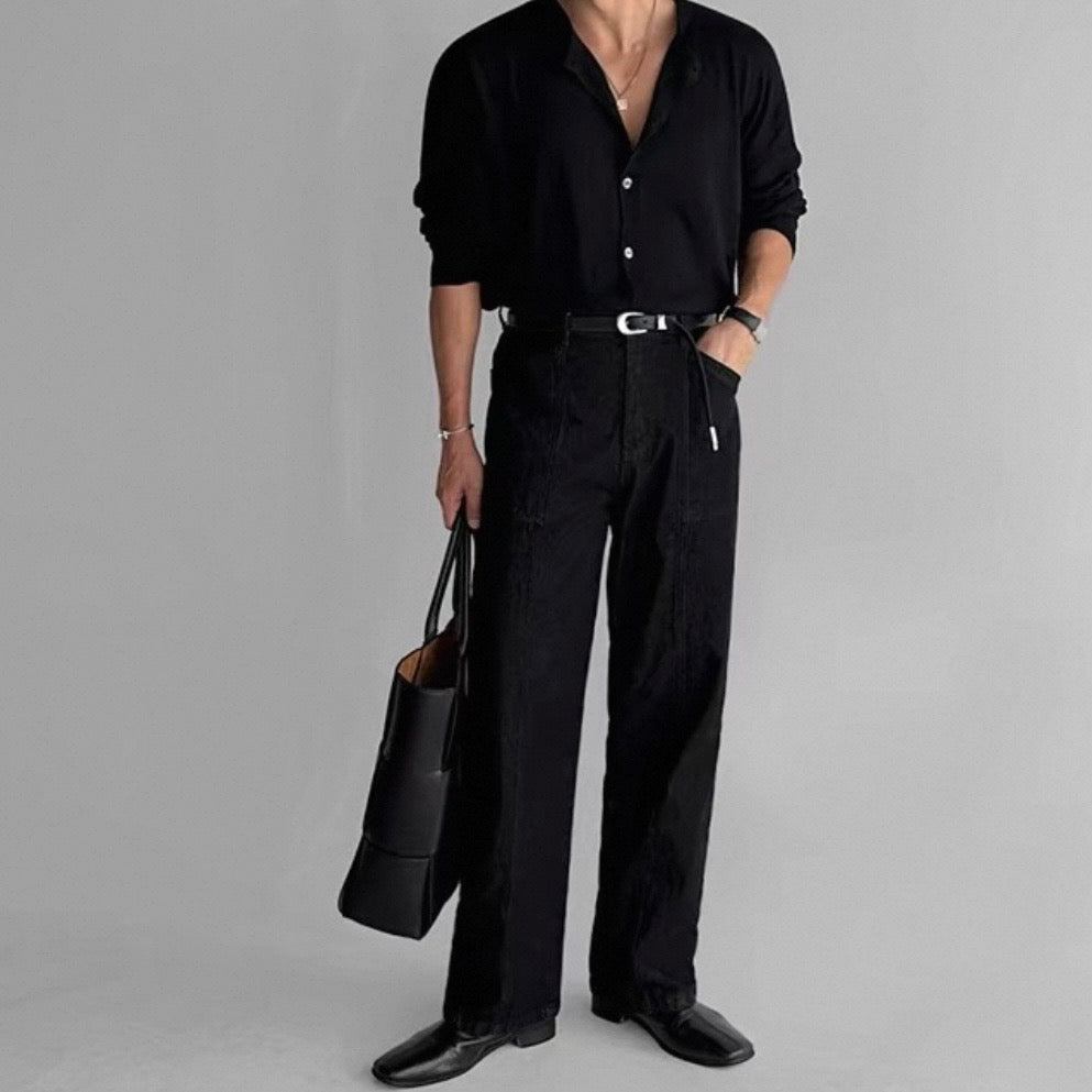 Casual Loose Straight Jeans
