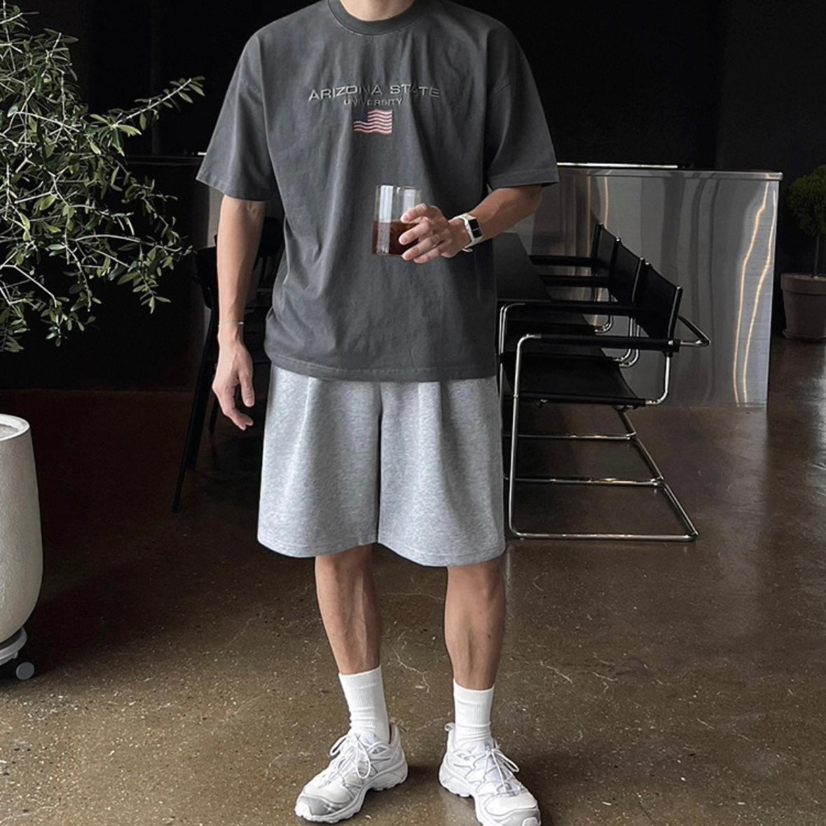 Korean Casual Cotton Shorts