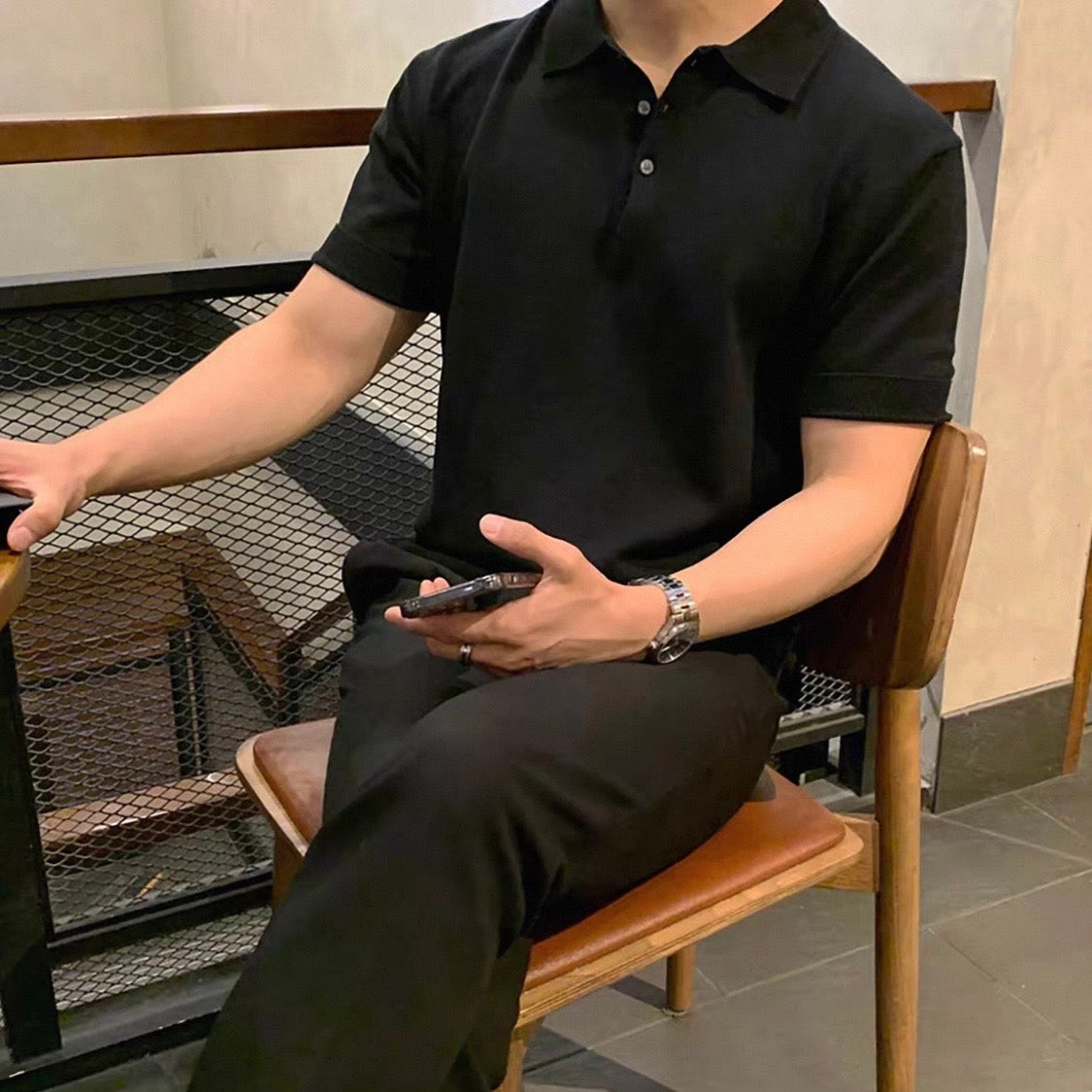 Cooling Ice-Silk Polo Shirt