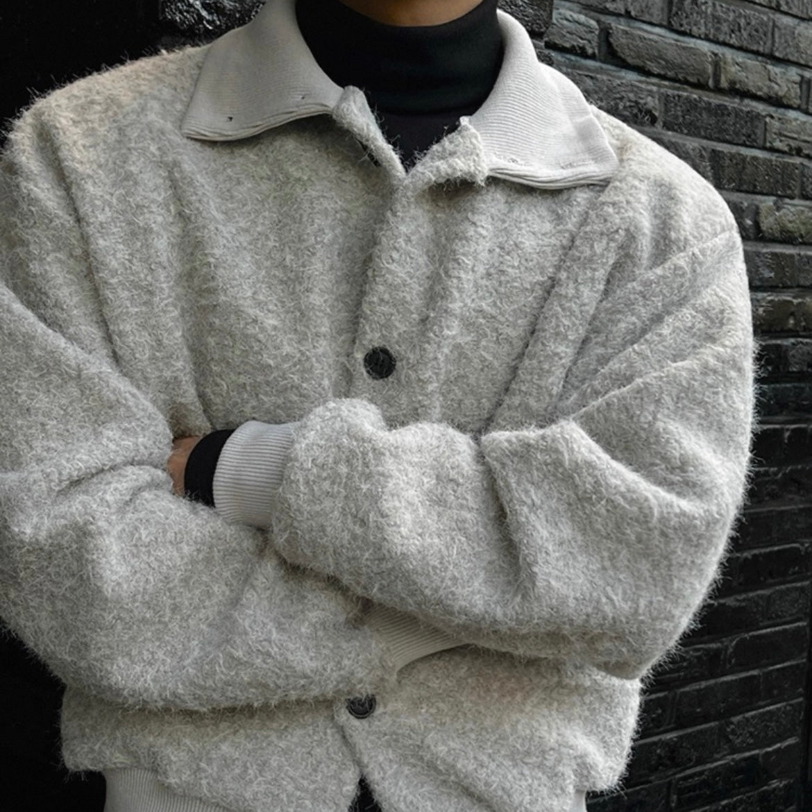 Casual Thick Mohair Jacket