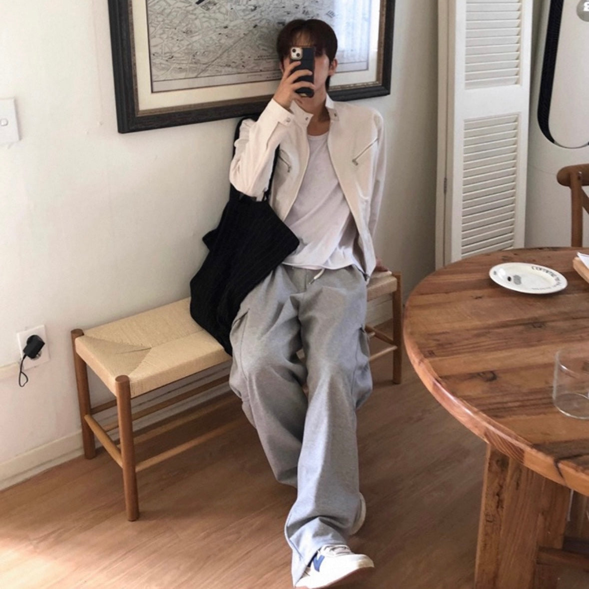 Casual Wide-Leg Pants