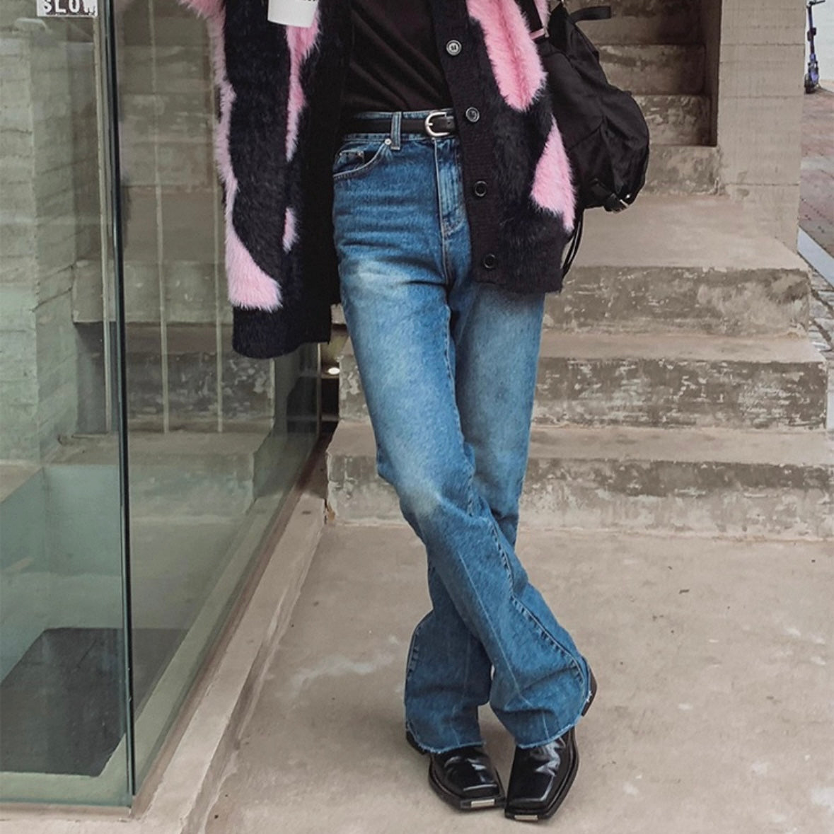 Korean Trend Drag Jeans