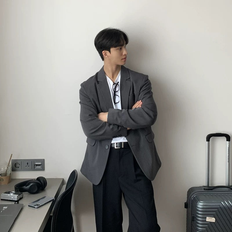 Spring Men's Casual Suit Jackets