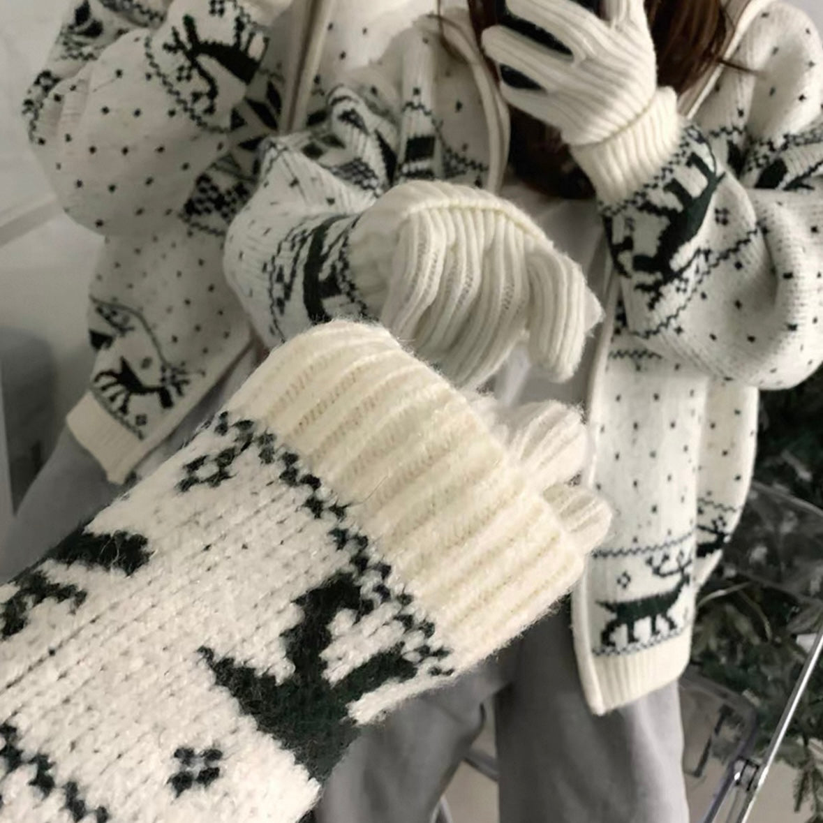 Chic Double-Zip Sweater