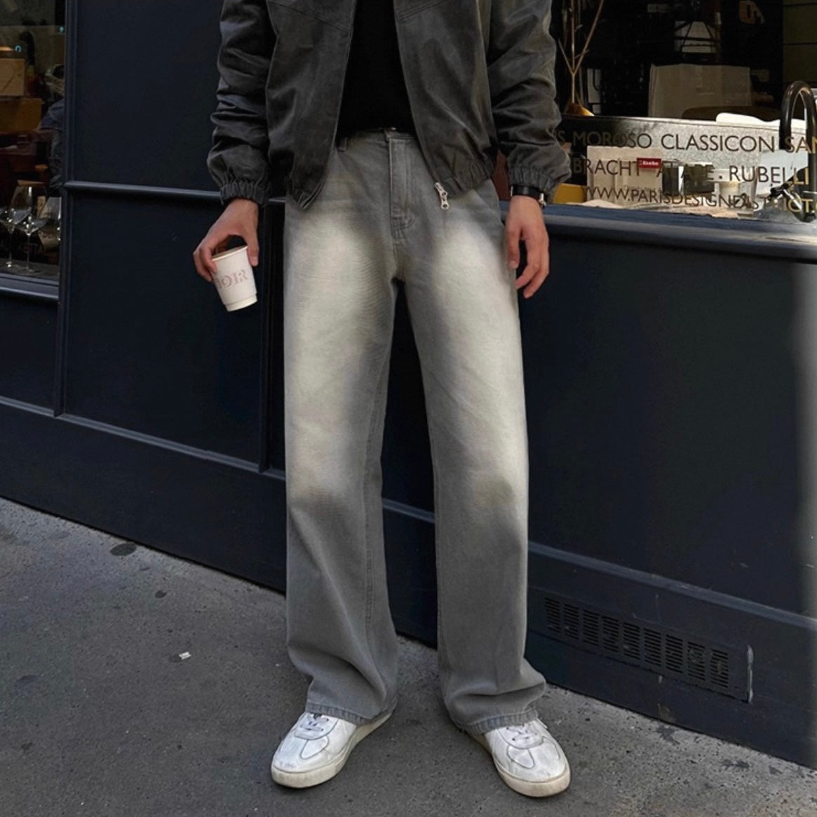 Korean Trend Gangster Jeans