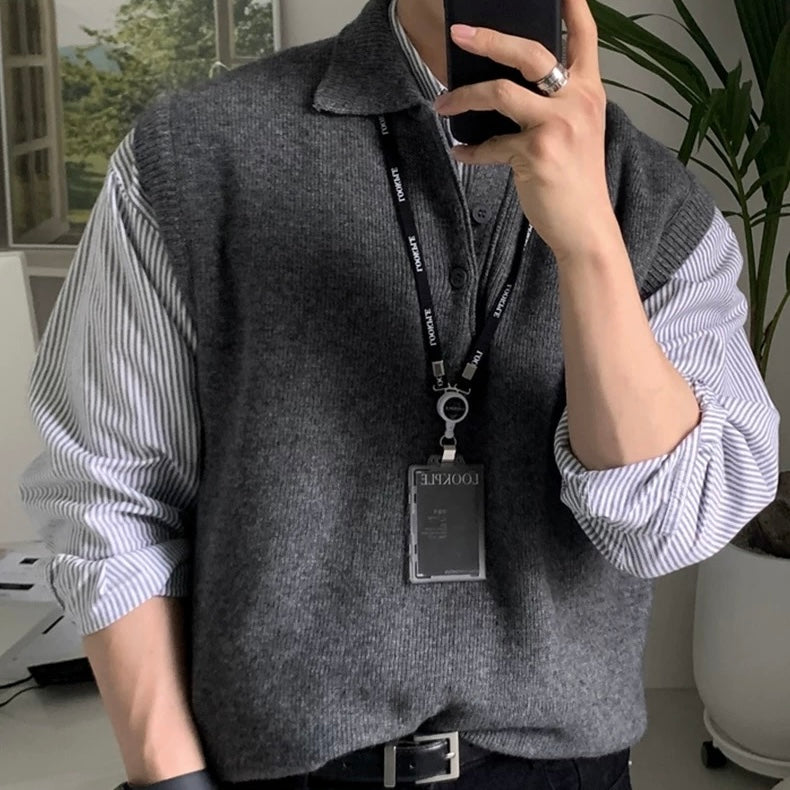 Casual Knit Vest