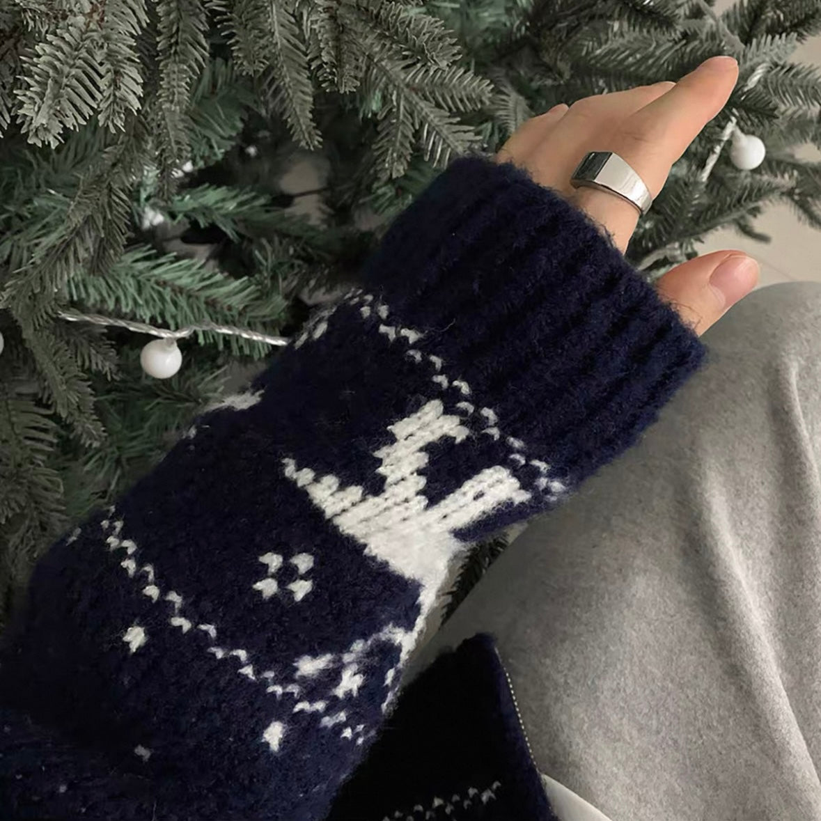 Chic Double-Zip Sweater