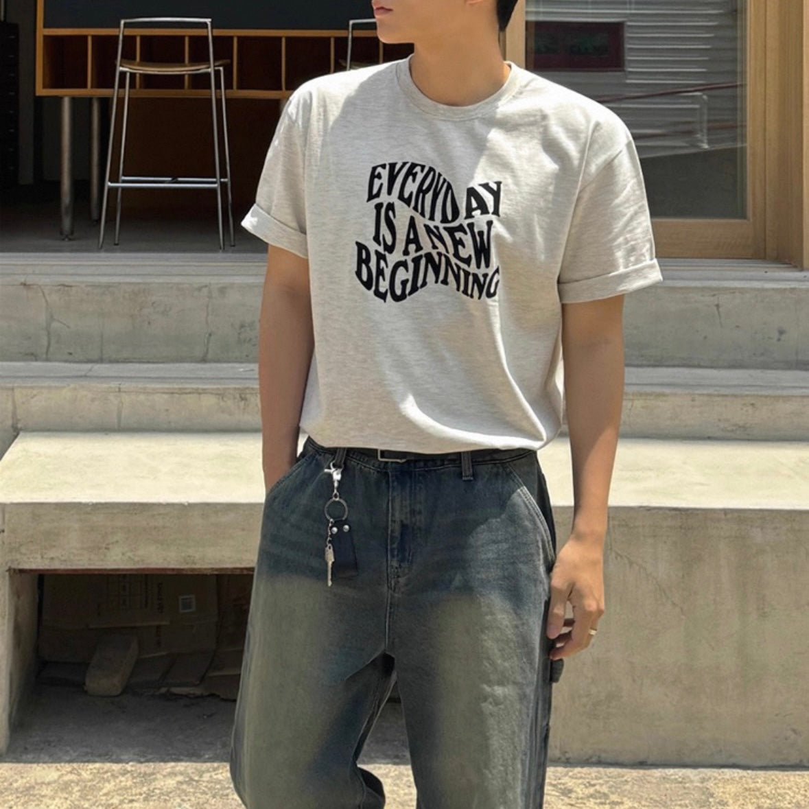 Lettered Summer Tee