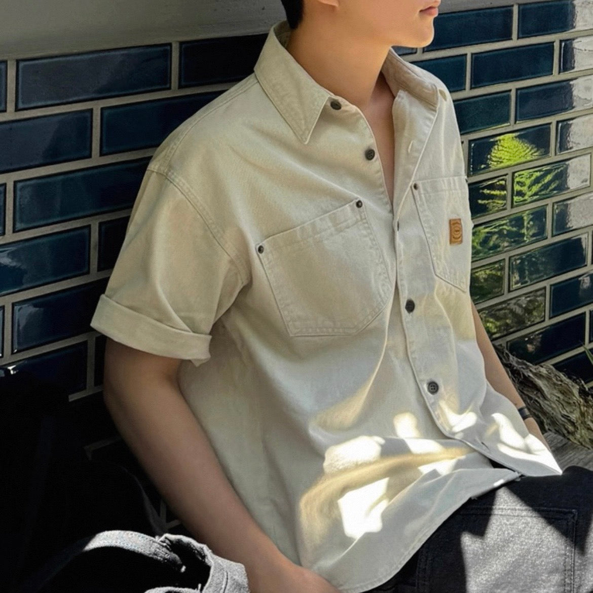 Casual Summer Short-Sleeve Shirt
