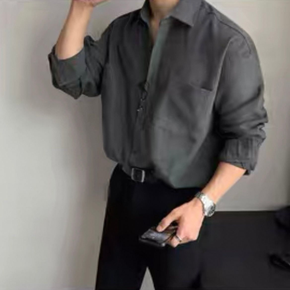 Men's Korean Casual Non-Iron Shirt