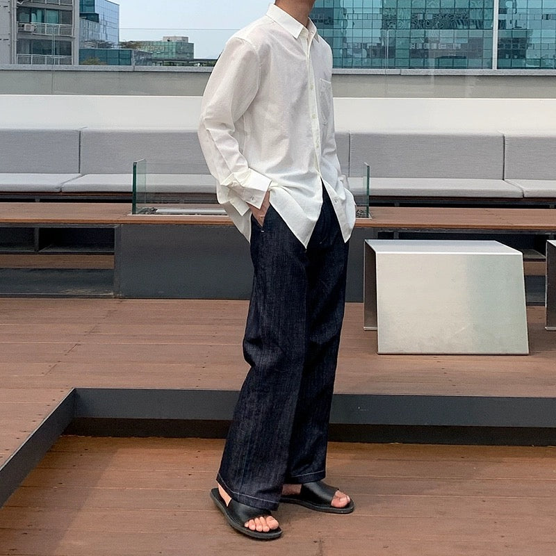 Wide Straight Jeans