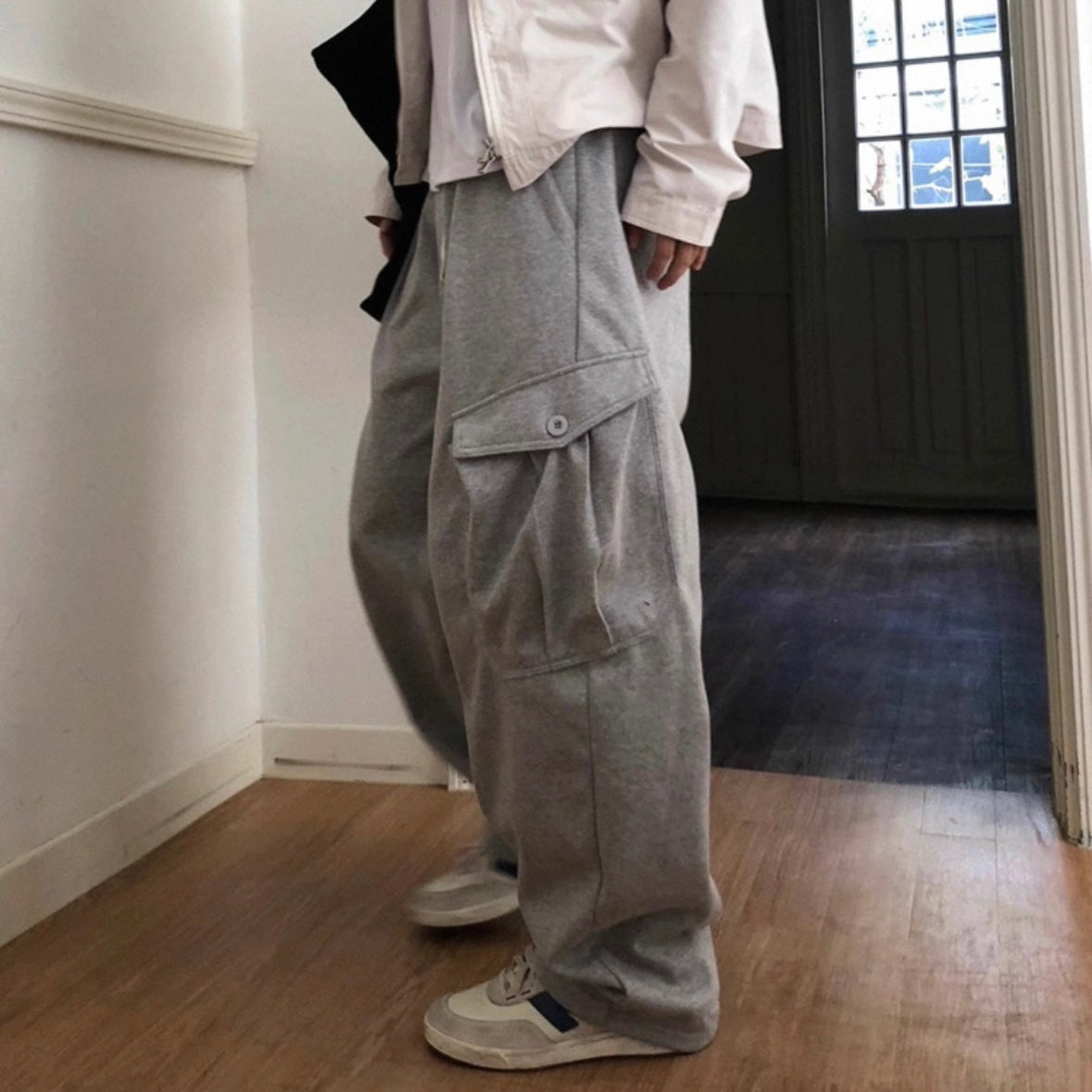 Casual Wide-Leg Pants