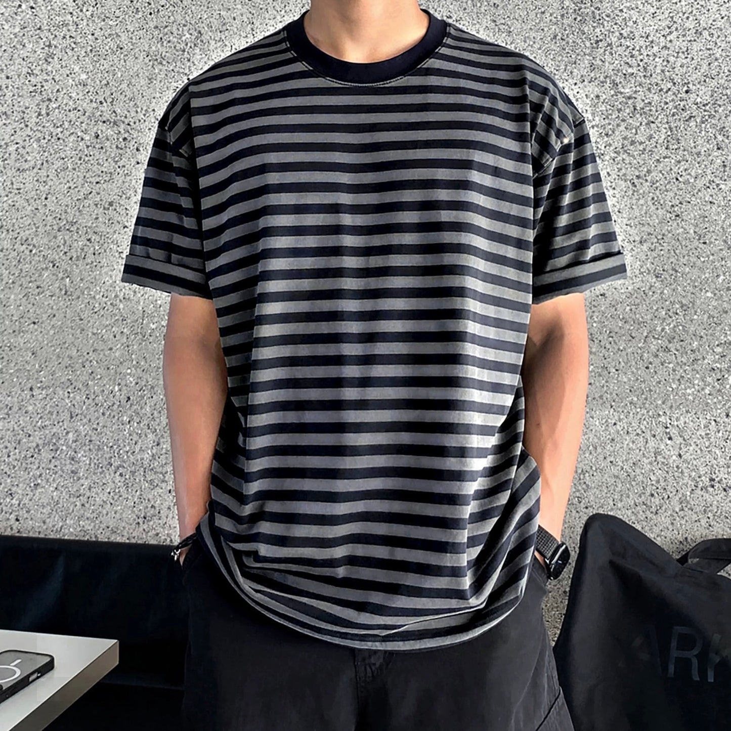 Korean Striped T-Shirt