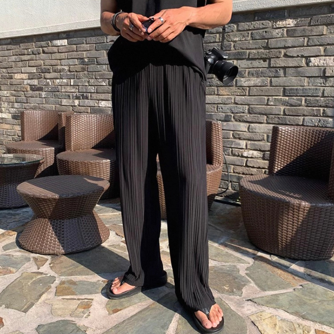 Korean Style Wide-Leg Pants