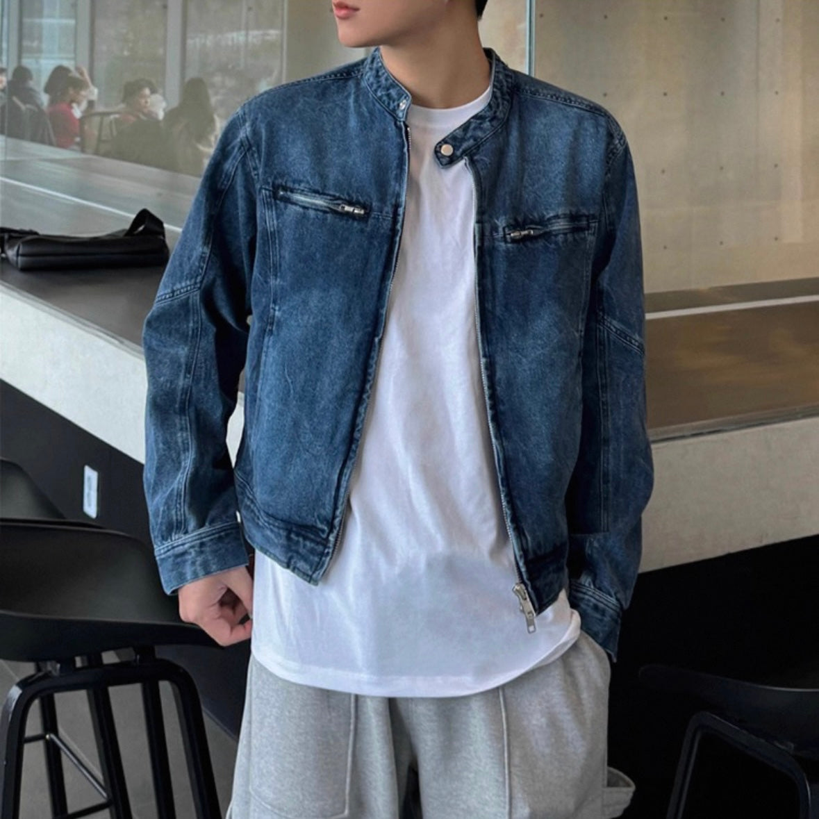 Korean Vintage Denim Jacket