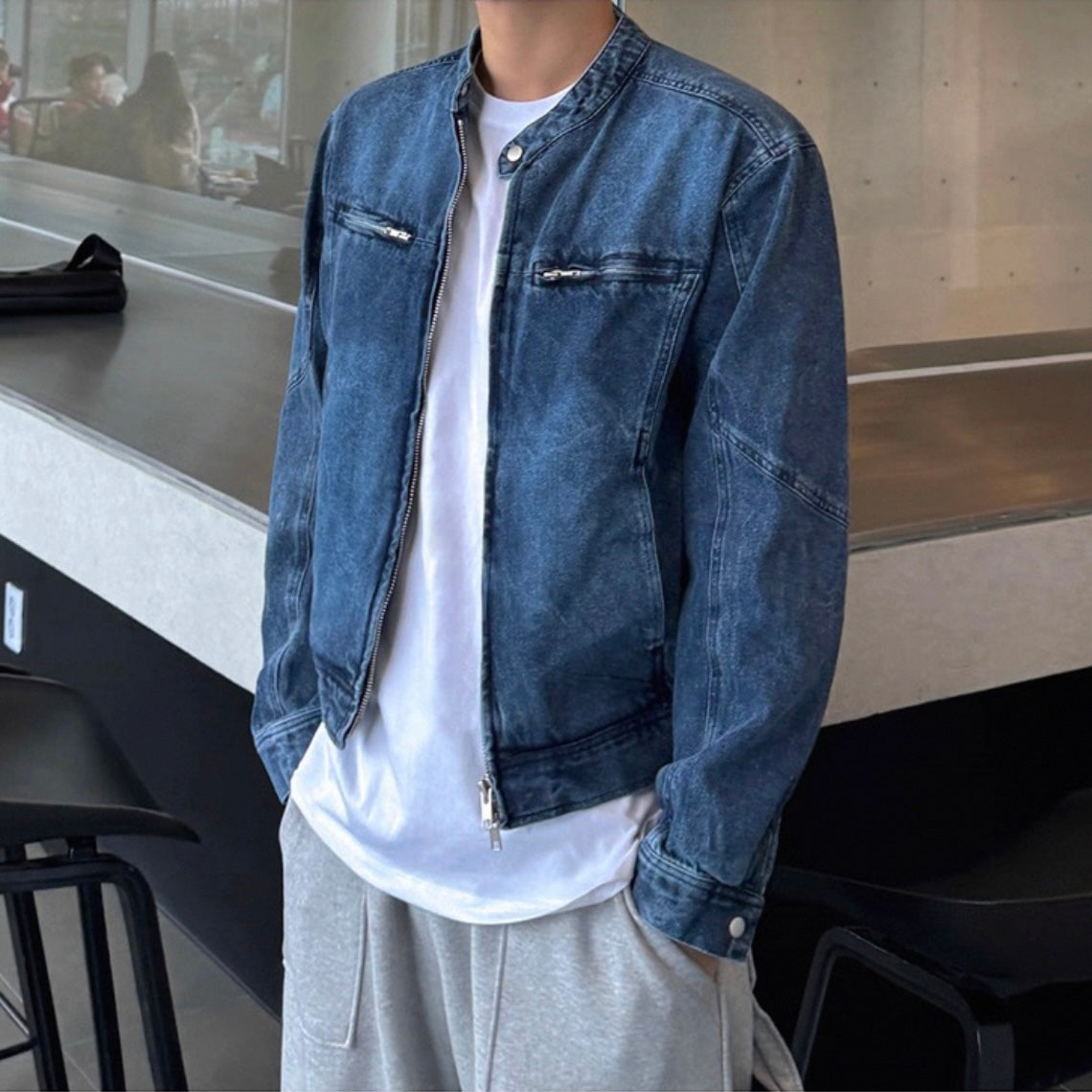 Korean Vintage Denim Jacket