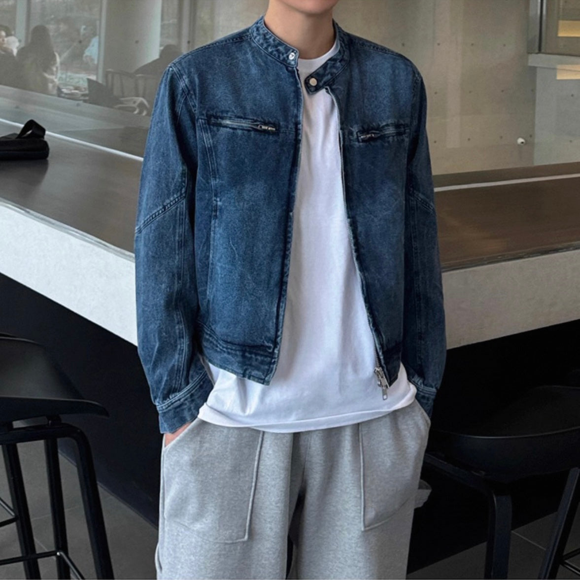 Korean Vintage Denim Jacket