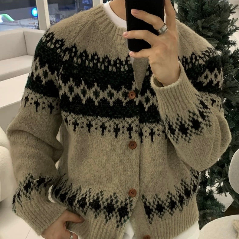 Retro Fair Isle Sweater