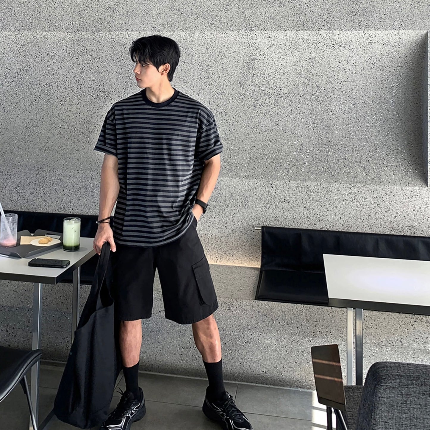 Korean Striped T-Shirt