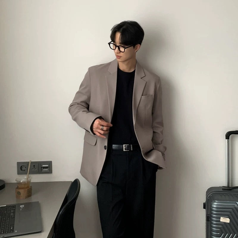 Spring Men's Casual Suit Jackets