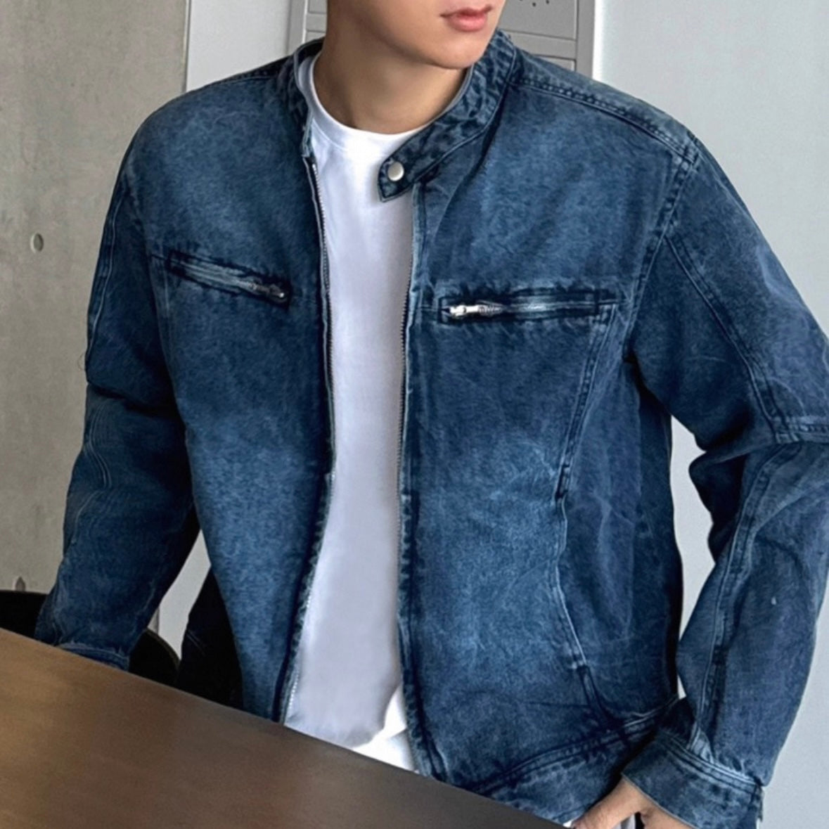 Korean Vintage Denim Jacket