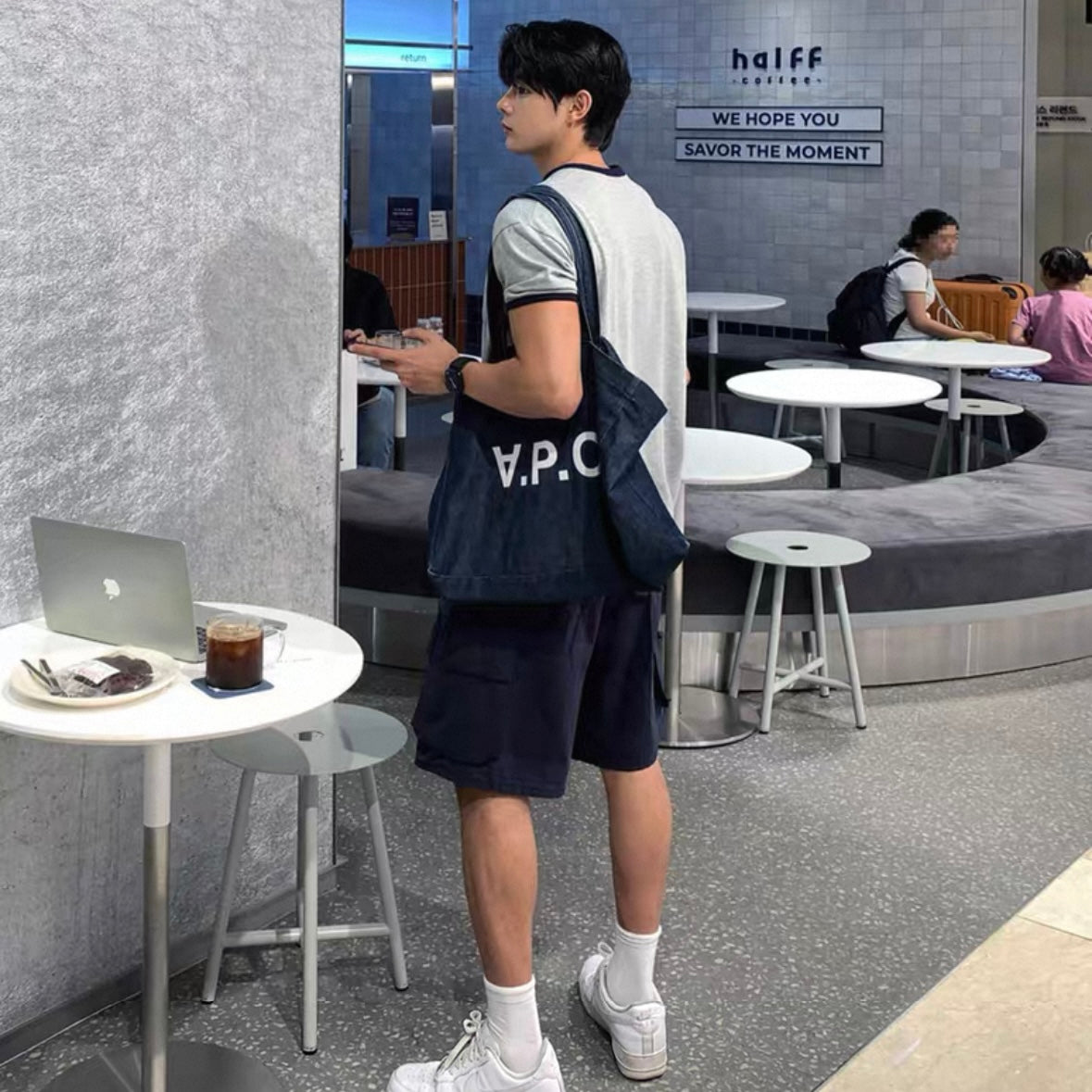 Korean Trendy Color Block T-shirt